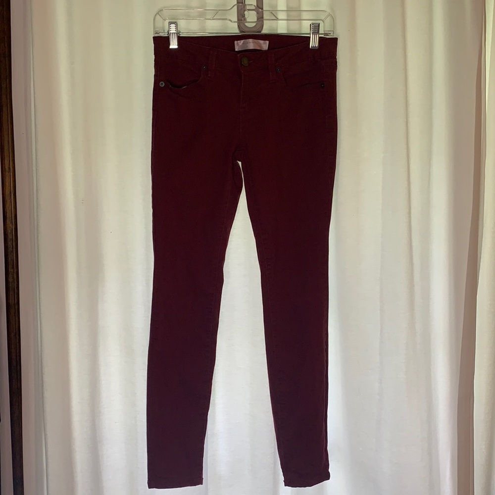 size 3 maroon pants